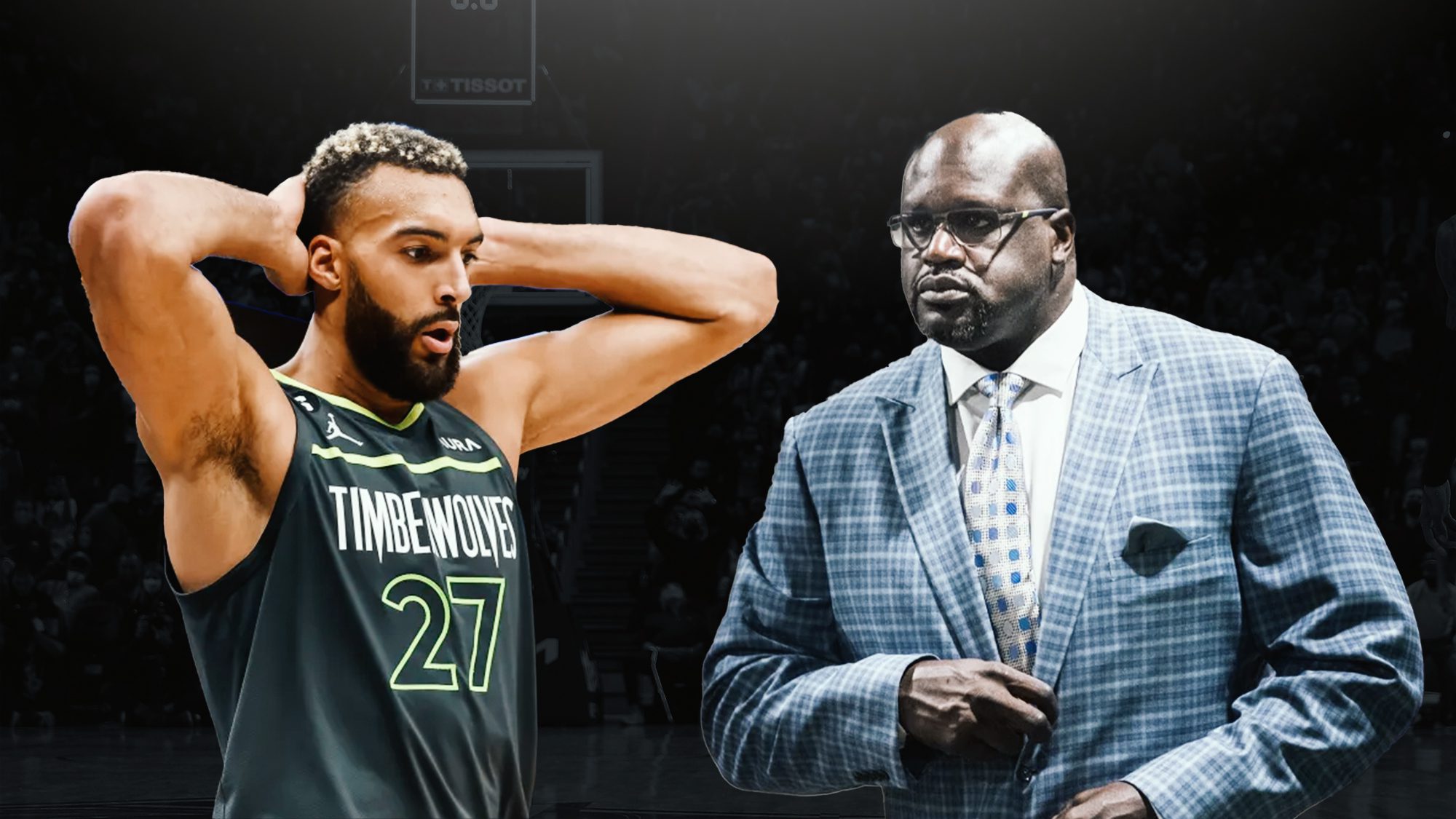 Shaq Calls Out Rudy Gobert for ‘Crying to the Fans’