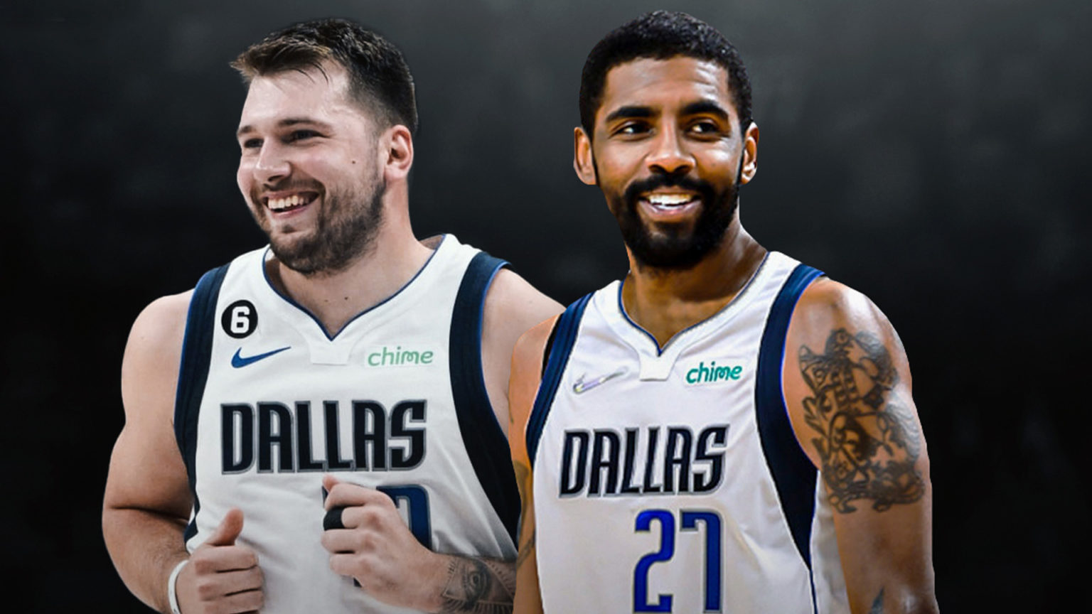 Kyrie Irving Reacts to Trade, Playing Alongside Luka Doncic