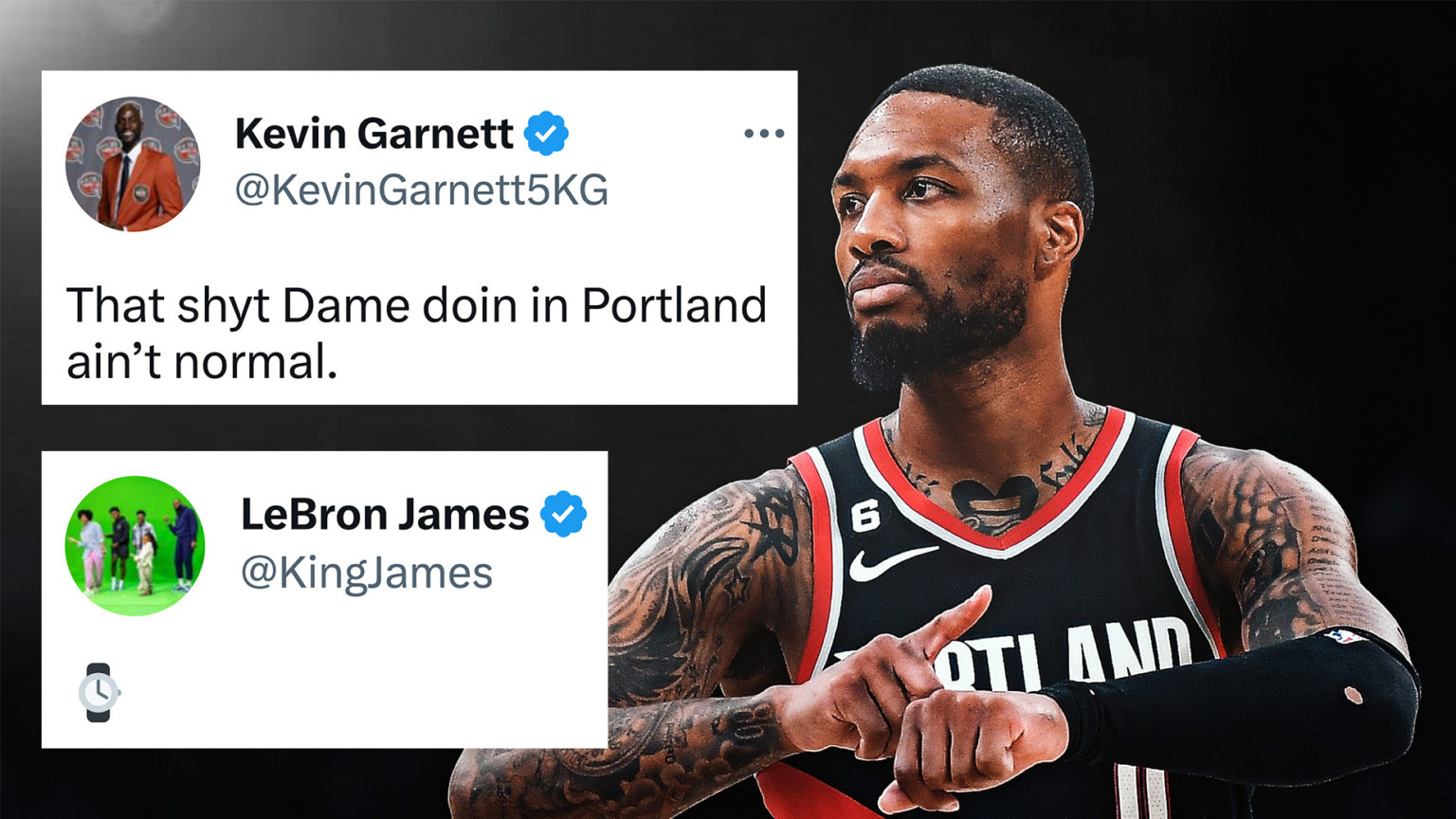 NBA Players React to Damian Lillard Dropping 71 Points