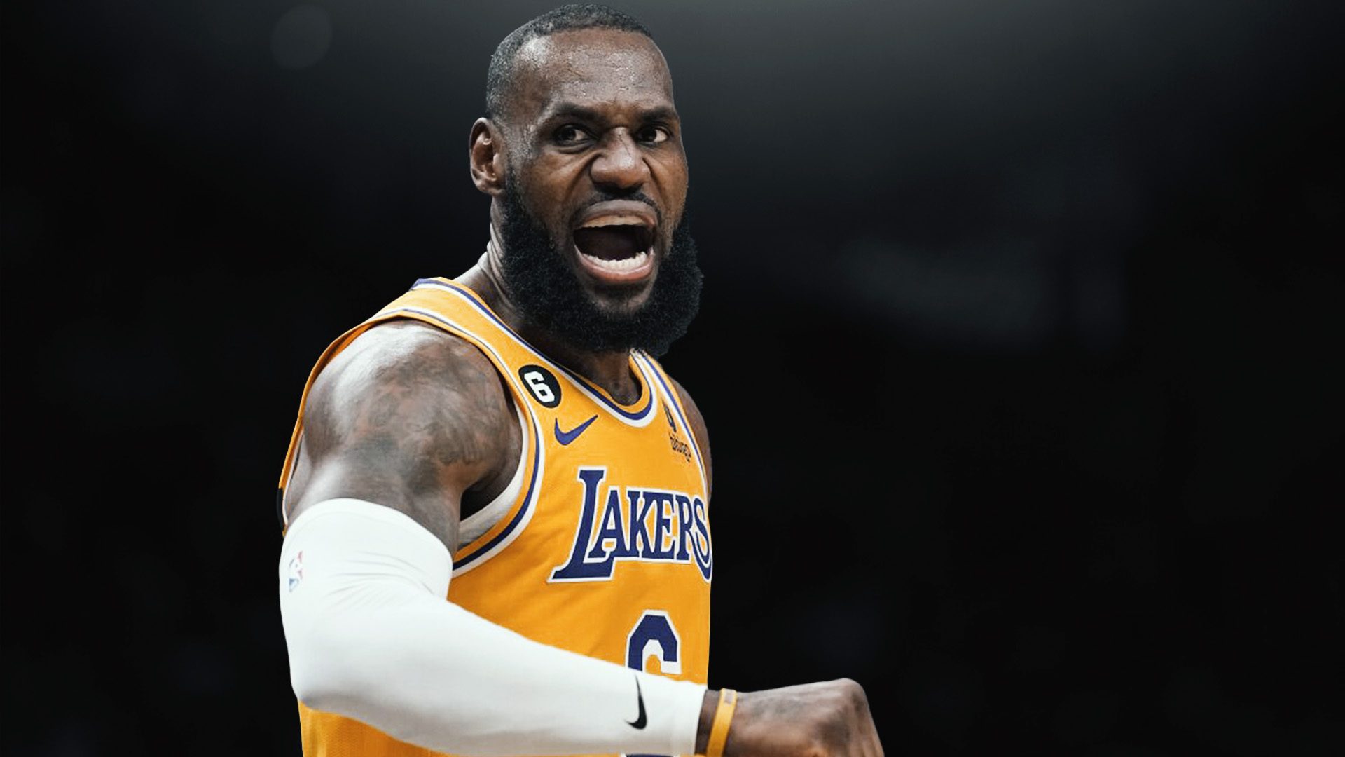 LeBron James Reacts to Emphatic Lakers Win