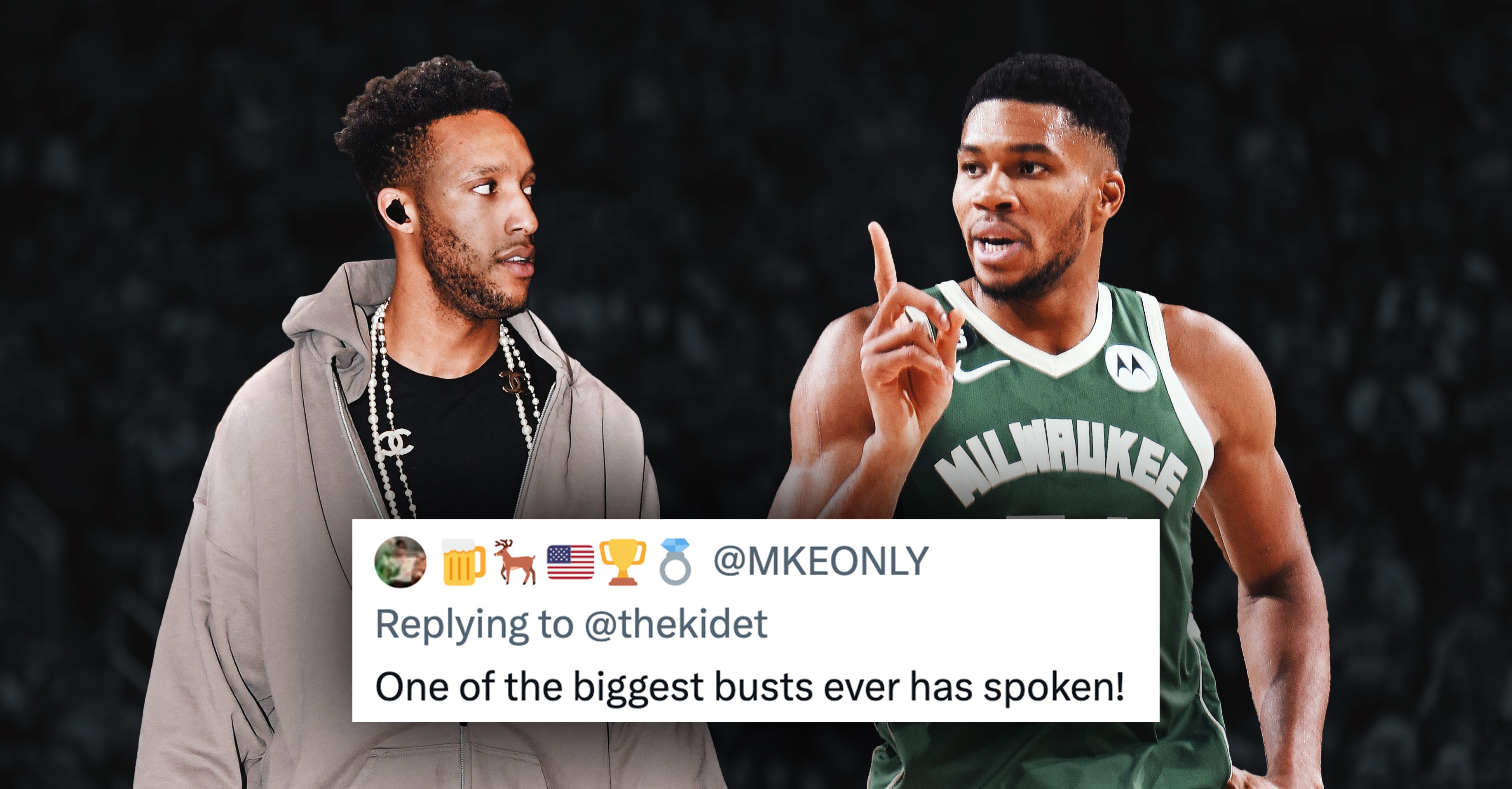 NBA Fans React to Evan Turner’s Shot at Giannis Antetokounmpo