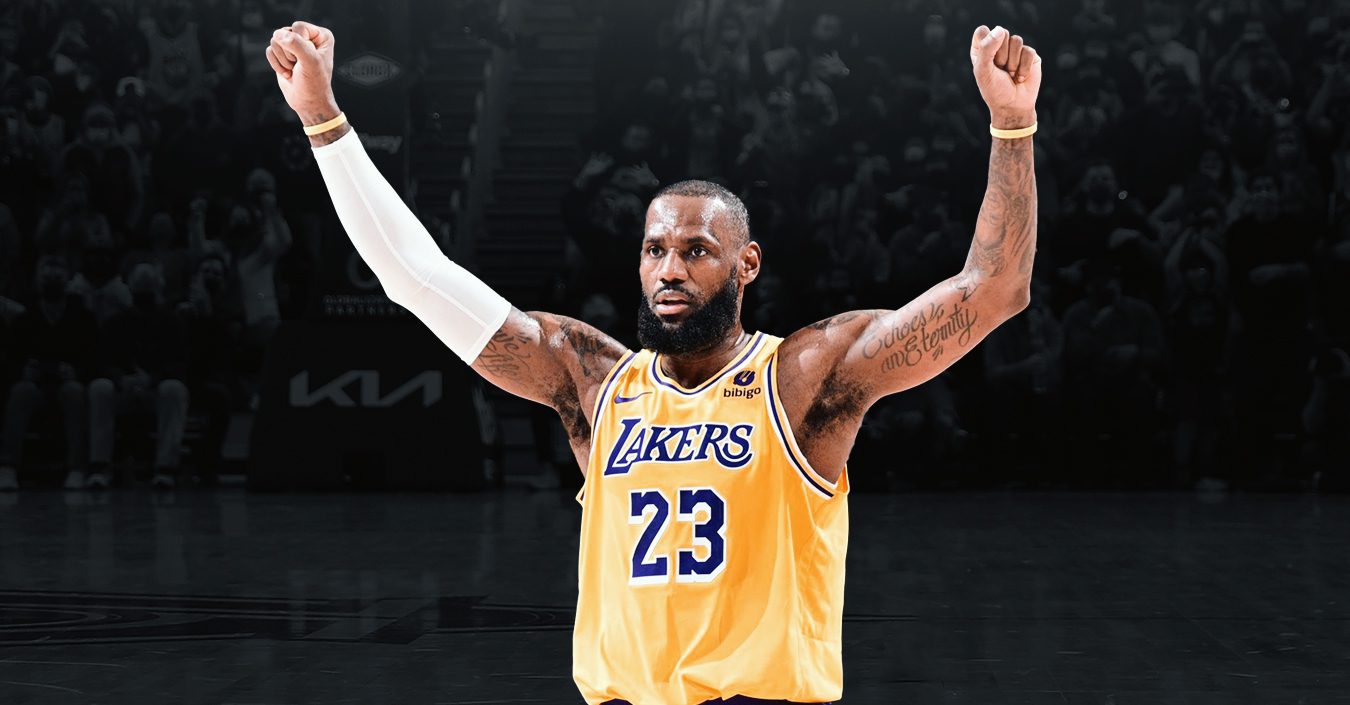 LeBron James Reacts to Lakers Winning NBA Cup