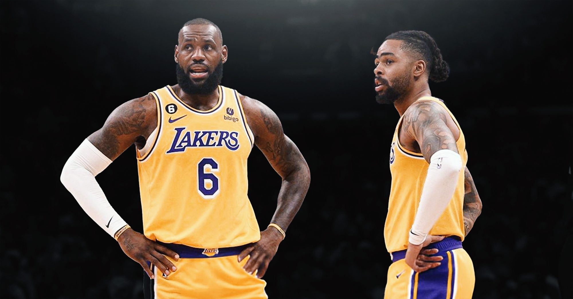 LeBron James and D’Angelo Russell Speak Out on Frustrating Loss
