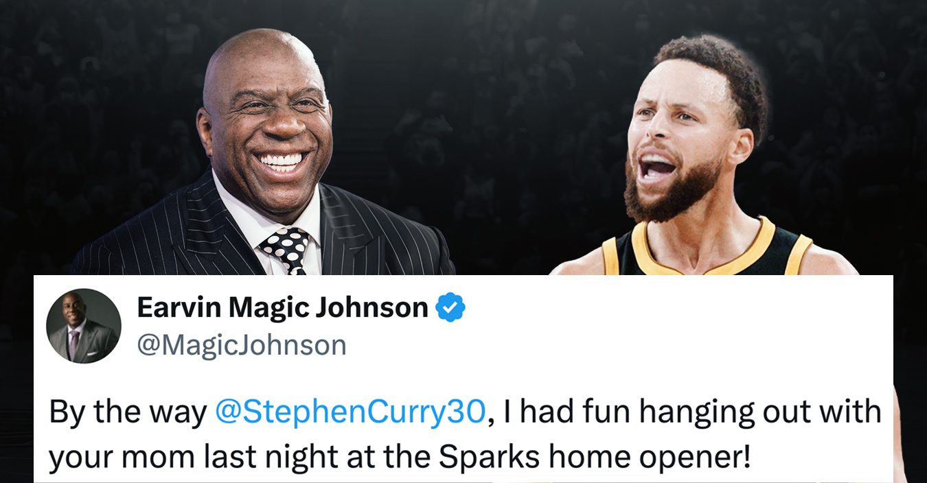 Internet Goes Crazy Over Magic Johnson’s Tweet About Steph’s Mom