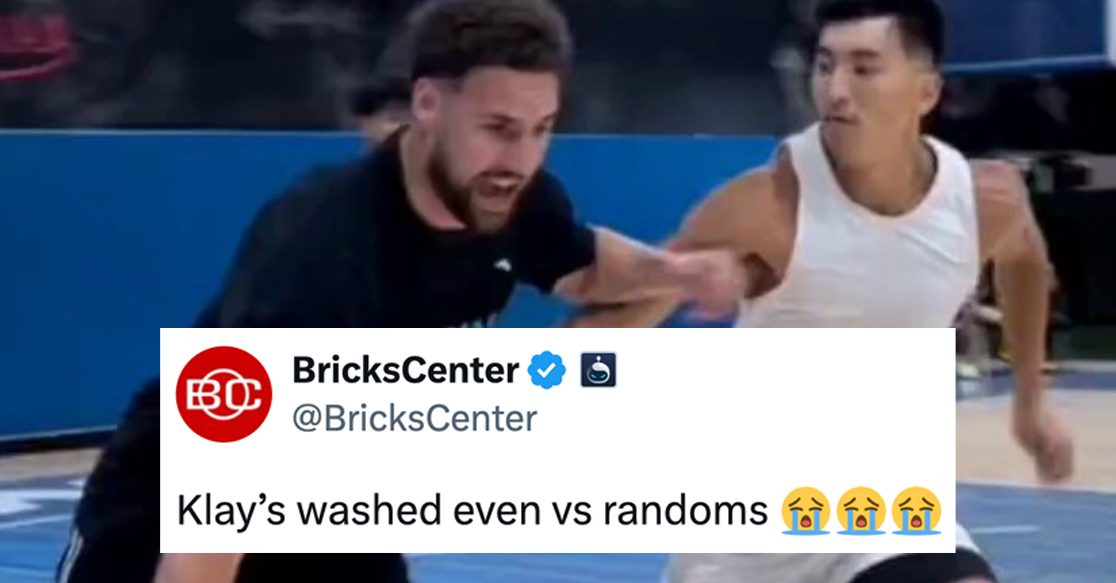 Internet Reacts to Klay Thompson Getting Cooked By Random Hoopers | VIDEO