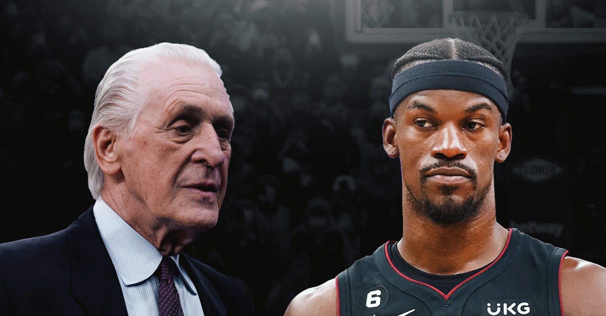 Jimmy Butler & Pat Riley React to Rife Butler Trade Rumors