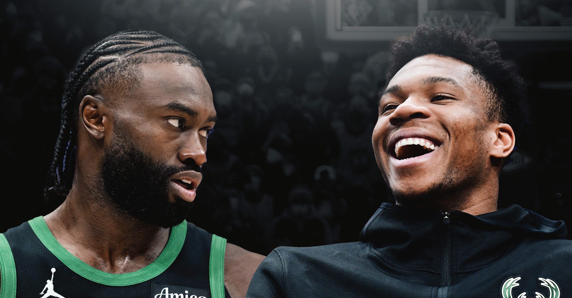 Jaylen Brown Reacts to Giannis’ Viral Handshake Troll