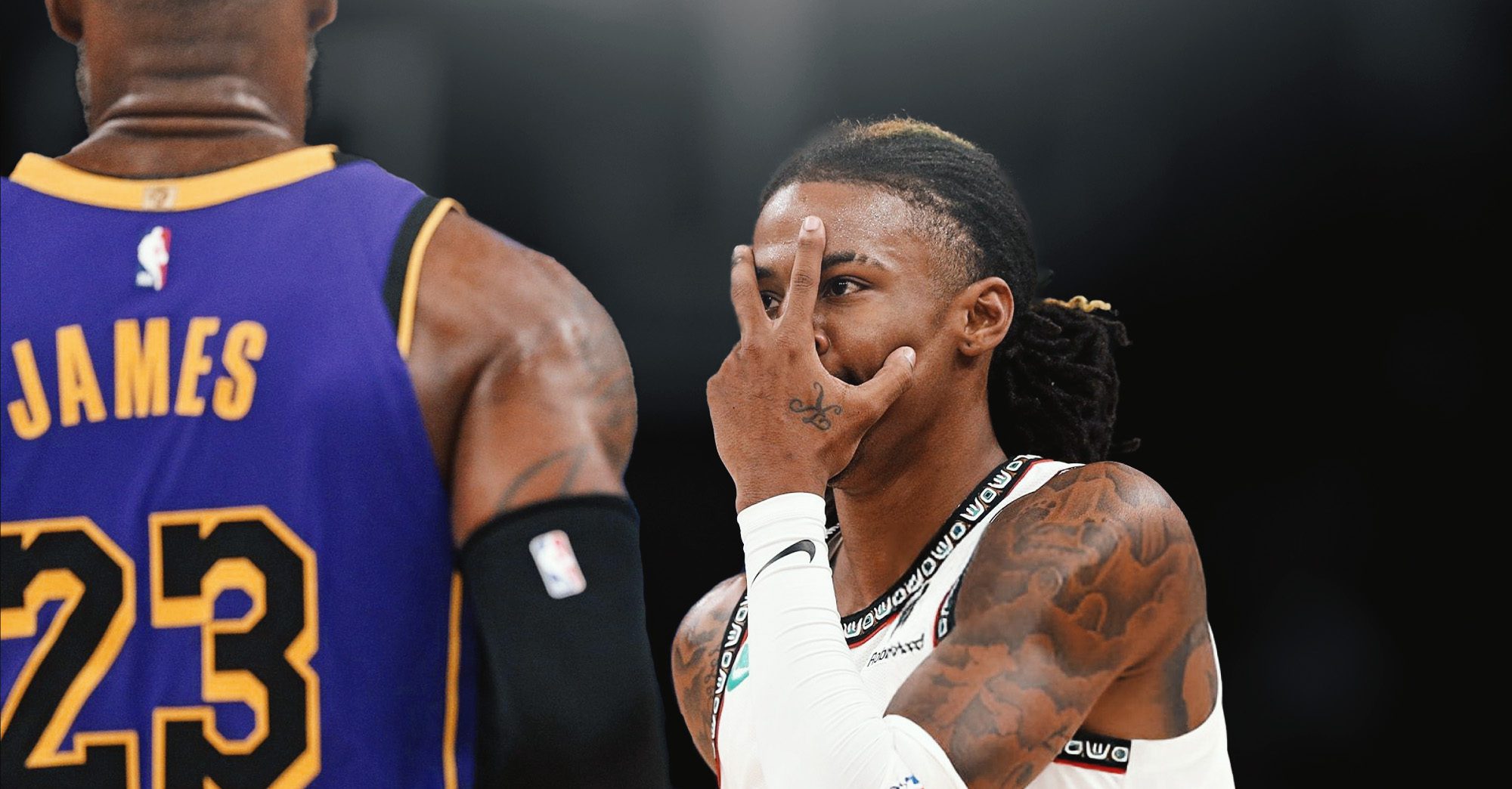 Ja Morant Reacts to Heated Exchanges With LeBron During Grizzlies’ Win