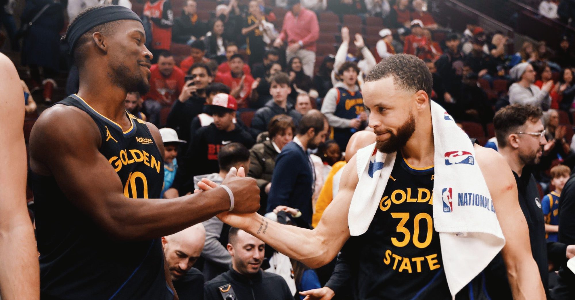 Steph Curry & Jimmy Butler On Their First Game Together As Warriors