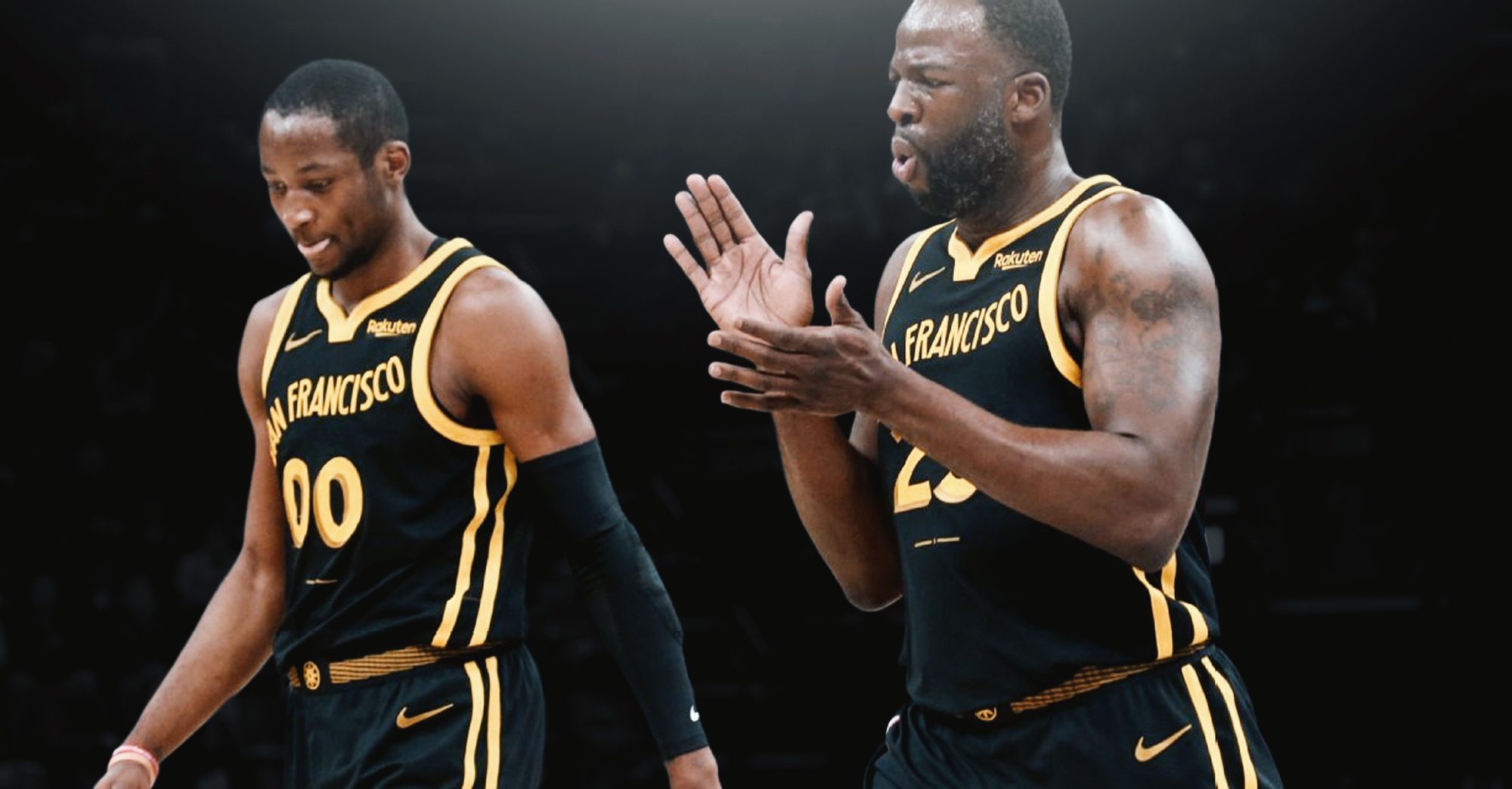 Draymond Green Blasts Blasts behind the line of jonathan kumingan wenching spark