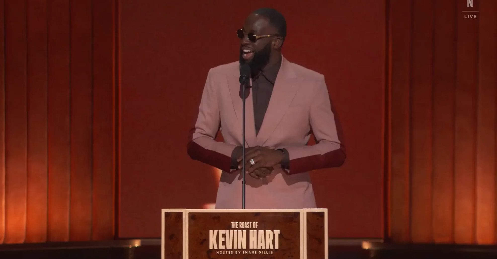 Draymond Green Gets Celebrity Roasted at the Kevin Hart Roast Draymond Green Gets Celebrity Roasted at the Kevin Hart Roast