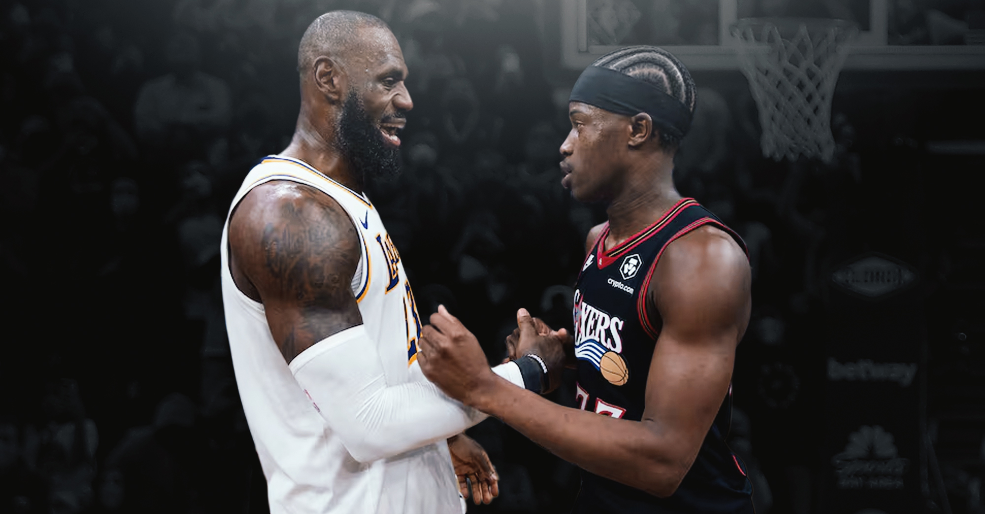 VJ Edgecombe Reacts to Becoming LeBron James’ Teammate
