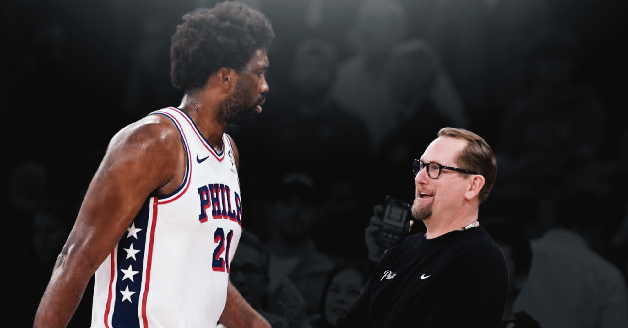 Nick Nurse Reacts to Viral Joel Embiid ‘Late’ Story